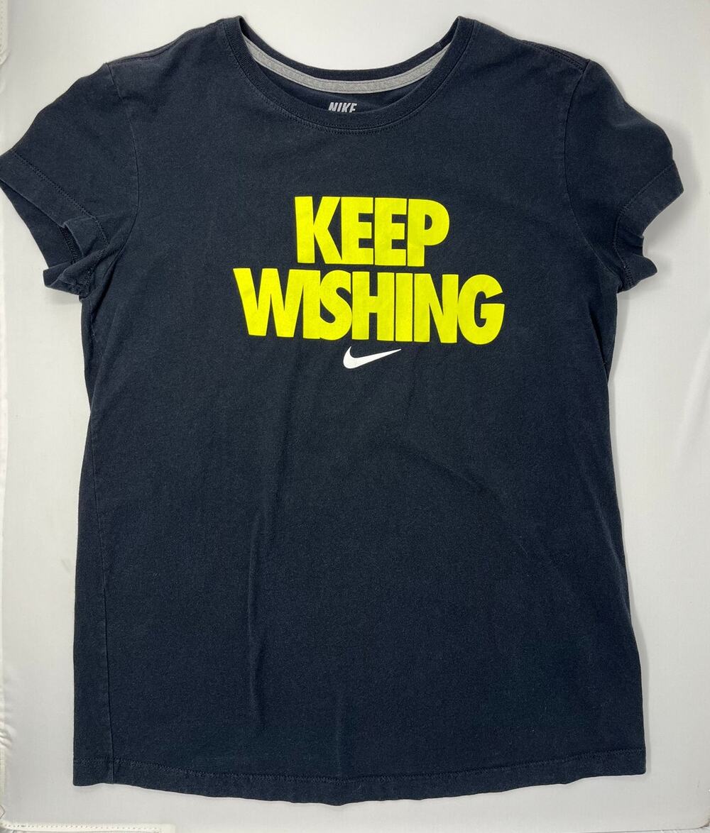 Nike Keep Wishing Sportswear Women's shirt size M Pre-Owned in fair condition